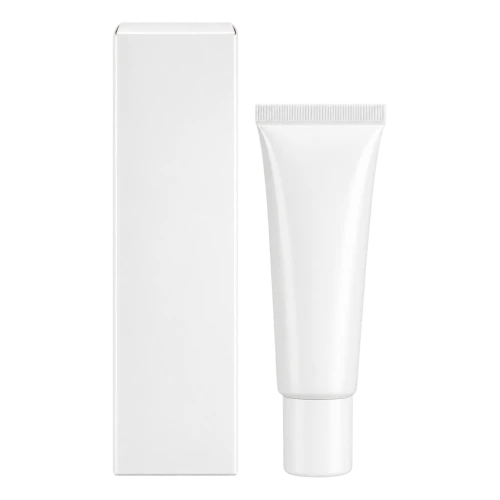 Tubo sin marca de otra crema con corticoides para la zona anal